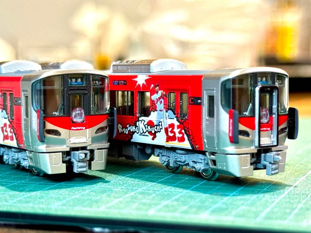 227系　カープラッピング　広島　227系0番台　KATO レッドウイング