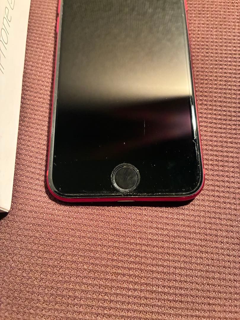 Apple iPhone SE第二世代 PRODUCT(RED) 本体