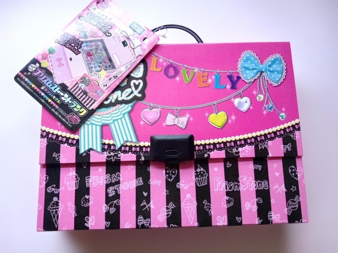 タグつきプリズムストーントランク　prism stone