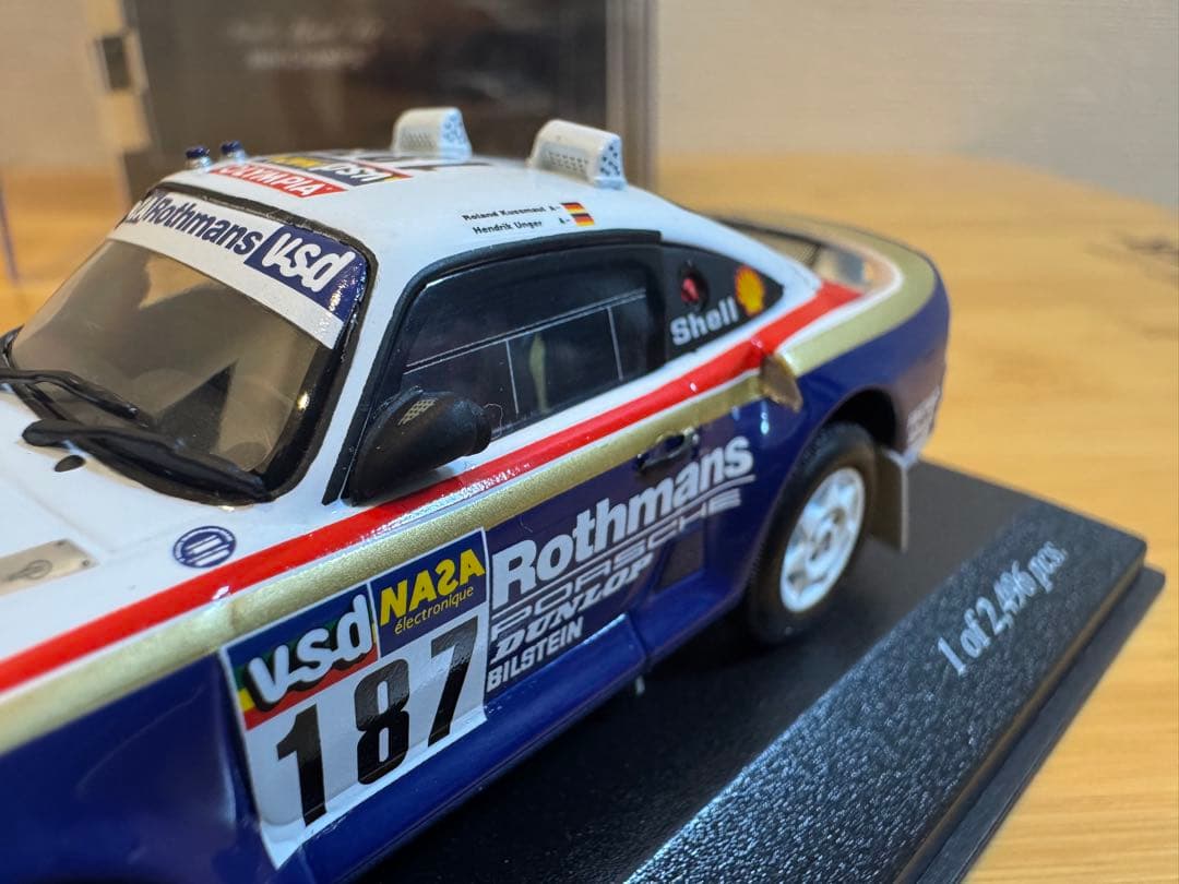 【MINICHAMPS】Porsche 959 Rallye #187 1986