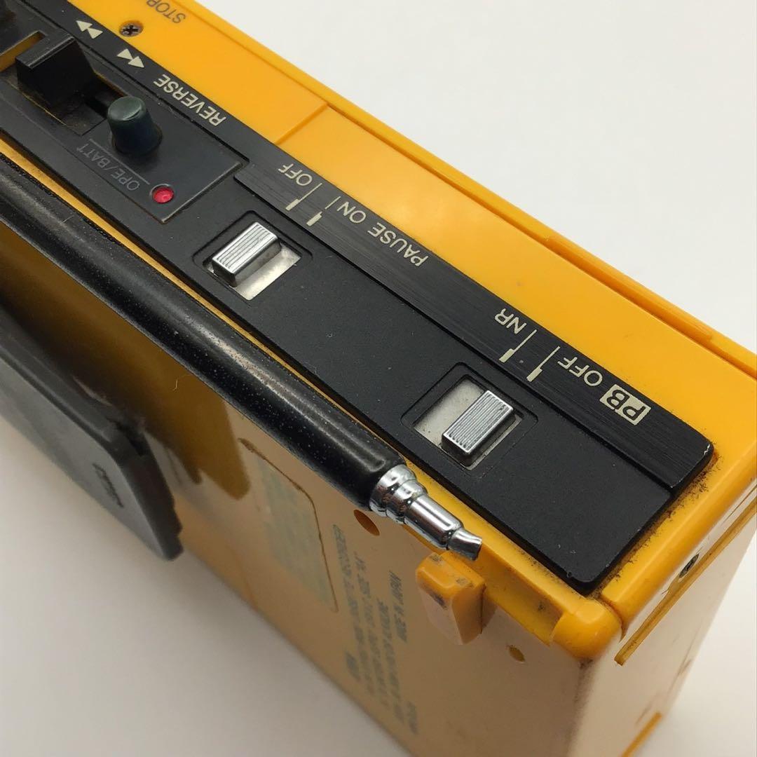 AIWA SH-J2 イエロー アイワ カセットプレーヤー カセットボーイ