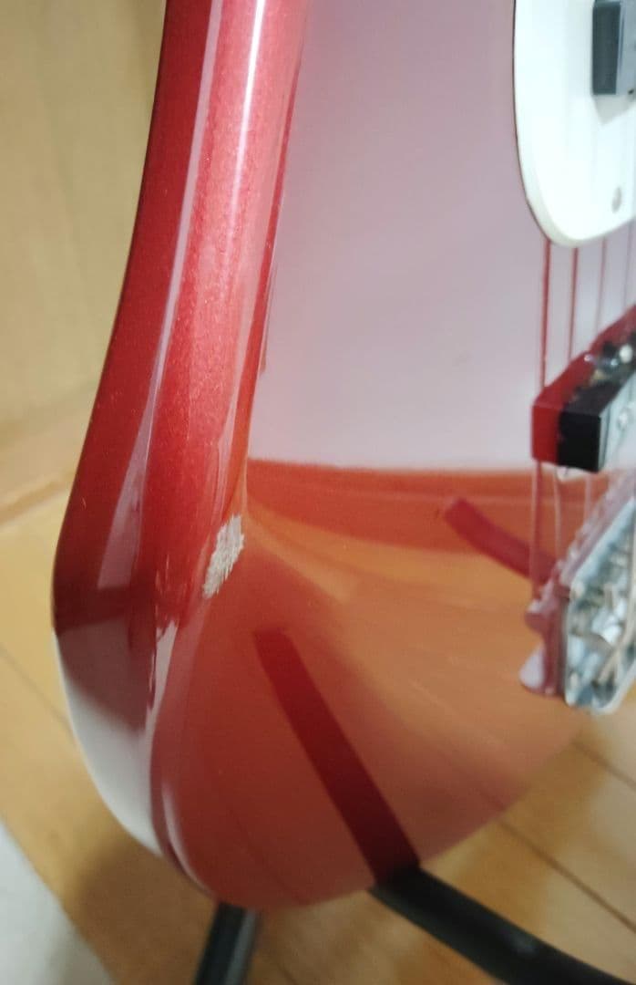 木*な様 ジャズベース レッド BUSKER’S ケース付き