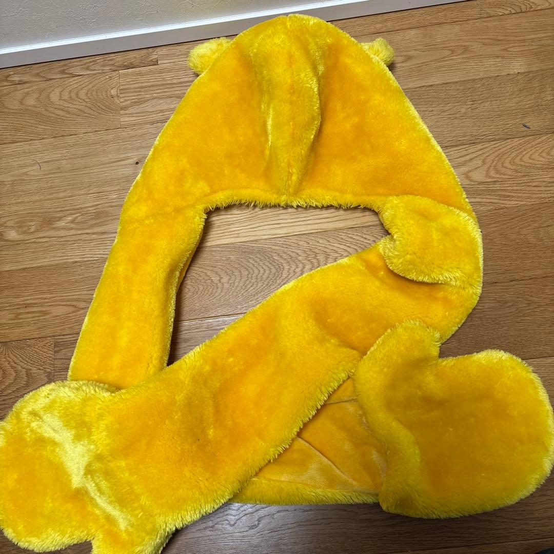 レア ディズニー プーさん マフラーキャップ