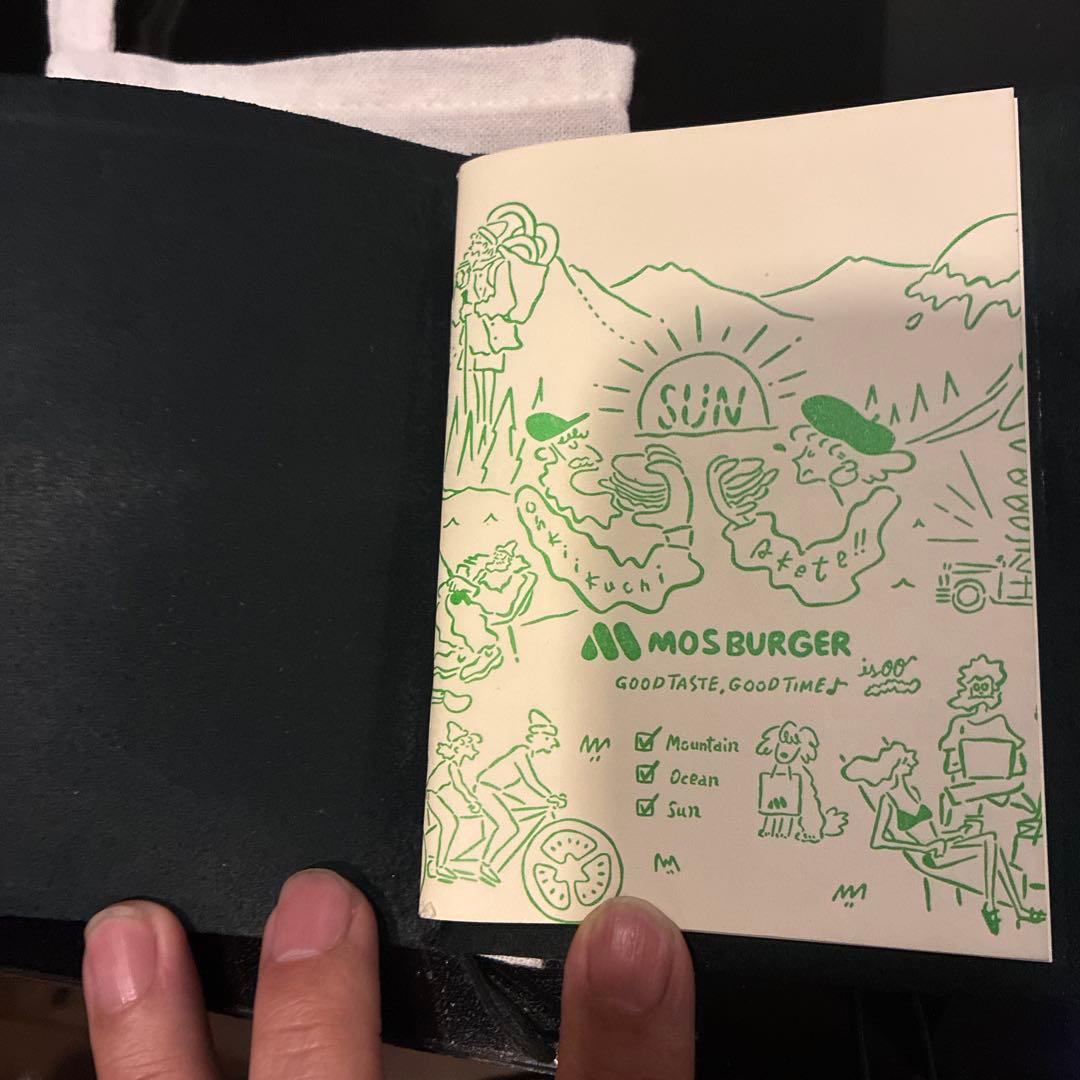 MOS BURGER トラベラーズノート