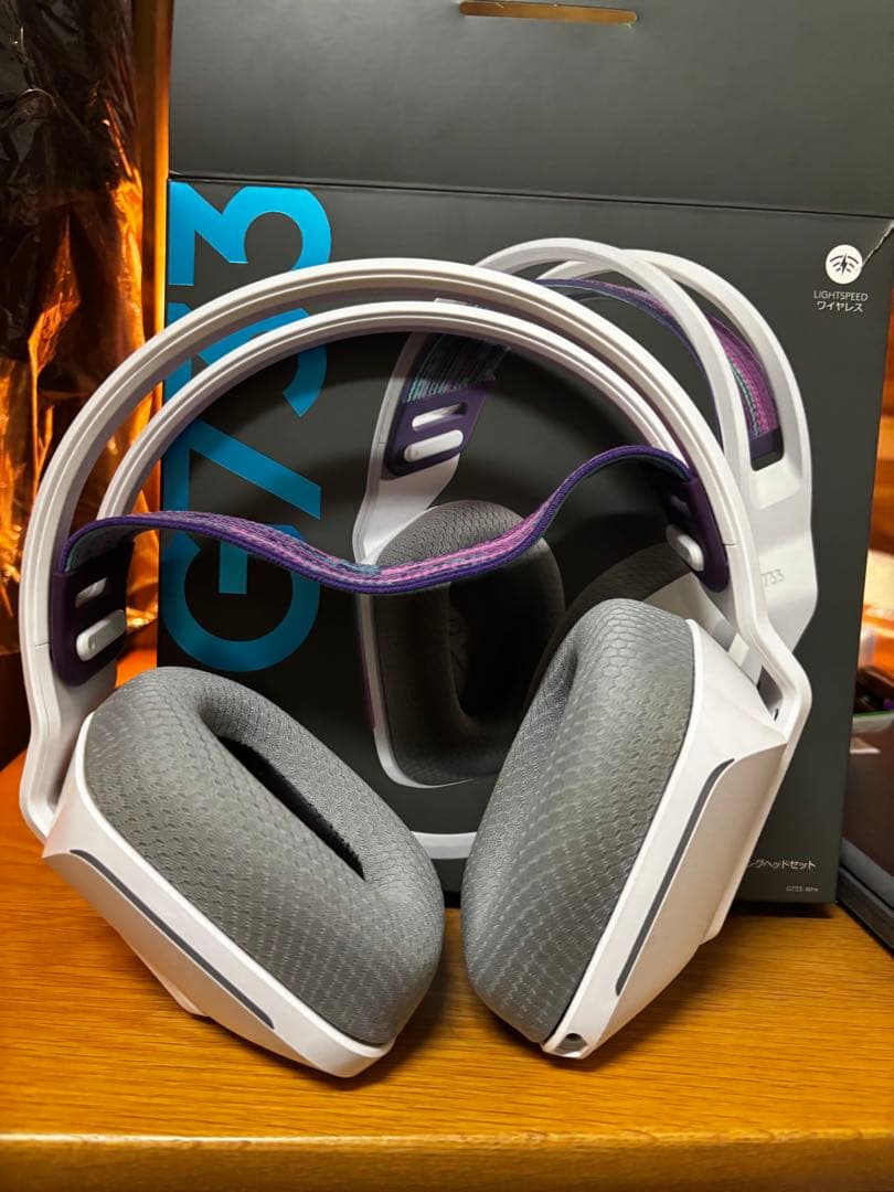 logicool G733 ゲーミングヘッドセット無線