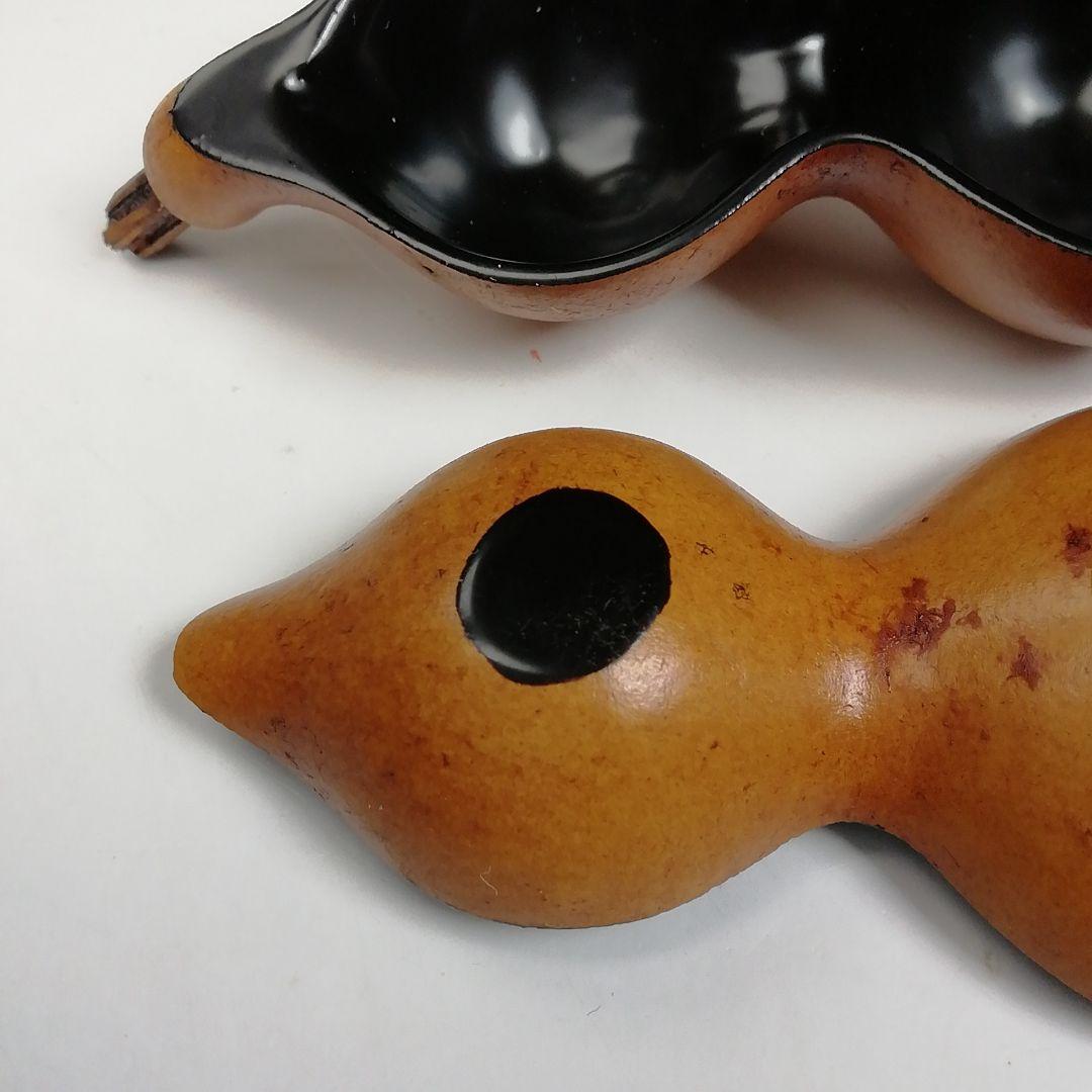 Ｔ９６０　香合　『虫蒔絵　瓢香合』『道場宗廣 造』　共箱　茶道具