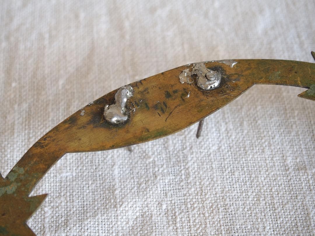 聖母マリア像につける星のついた光輪 直径20.2cm カトリック彫像用/K347