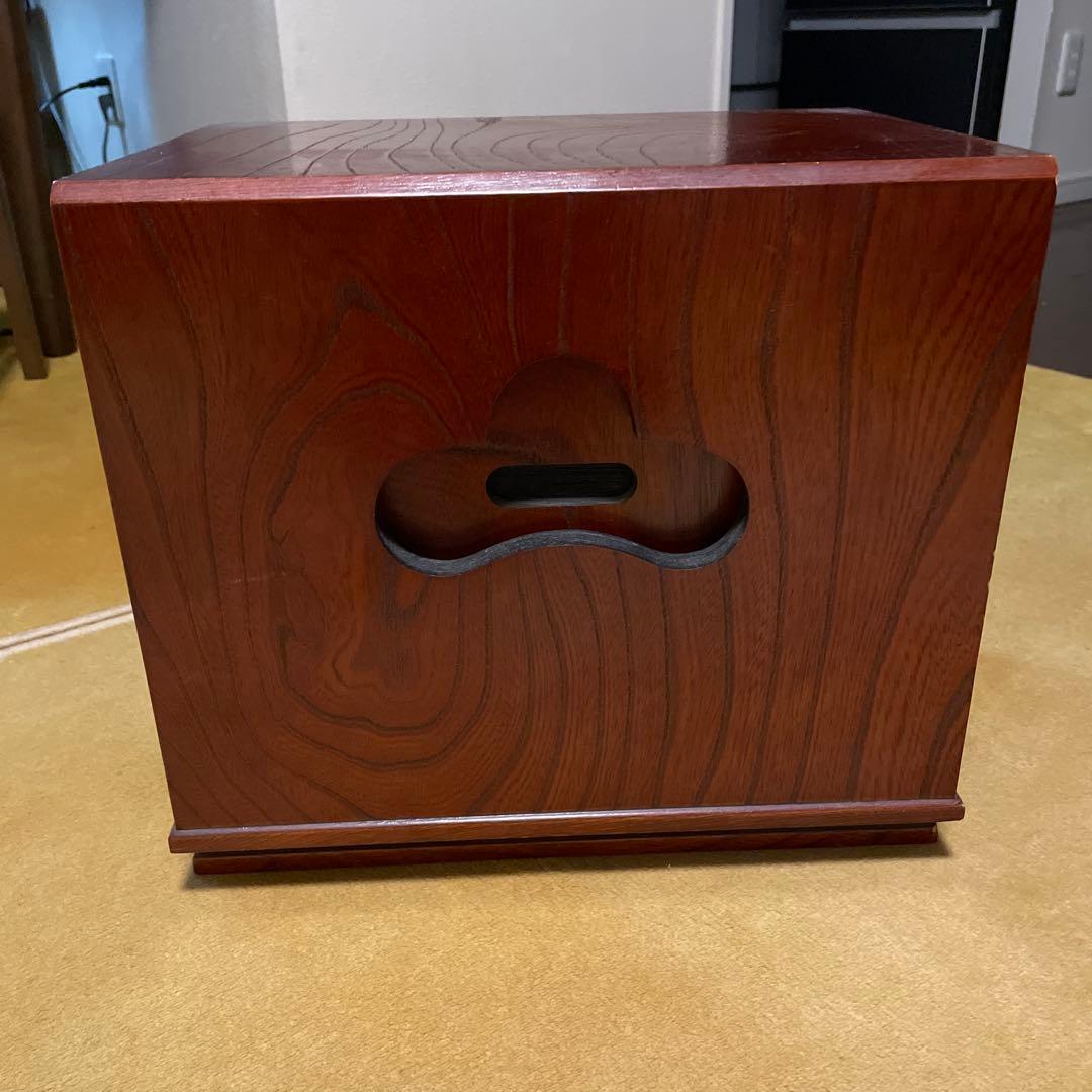 アンティーク和風 折りたたみ文机 3引き出し