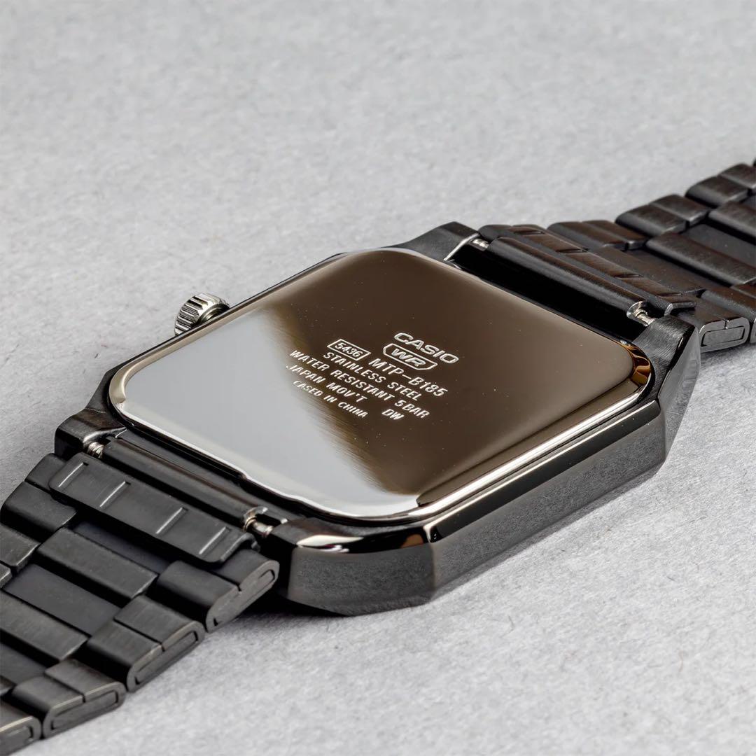 CASIO MTP-B185Bブラックシルバー【新品・未使用・未開封・保証書付】