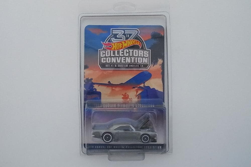 限定4000☆ホットウィール コンベンション ディナーカー プリムス バラクーダ