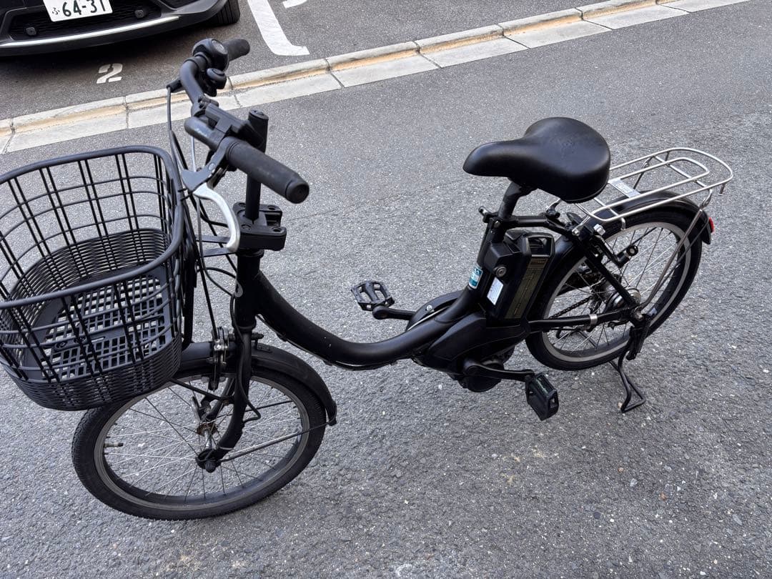 YAMAHA電動アシスト自転車 シティタイプ ブラック