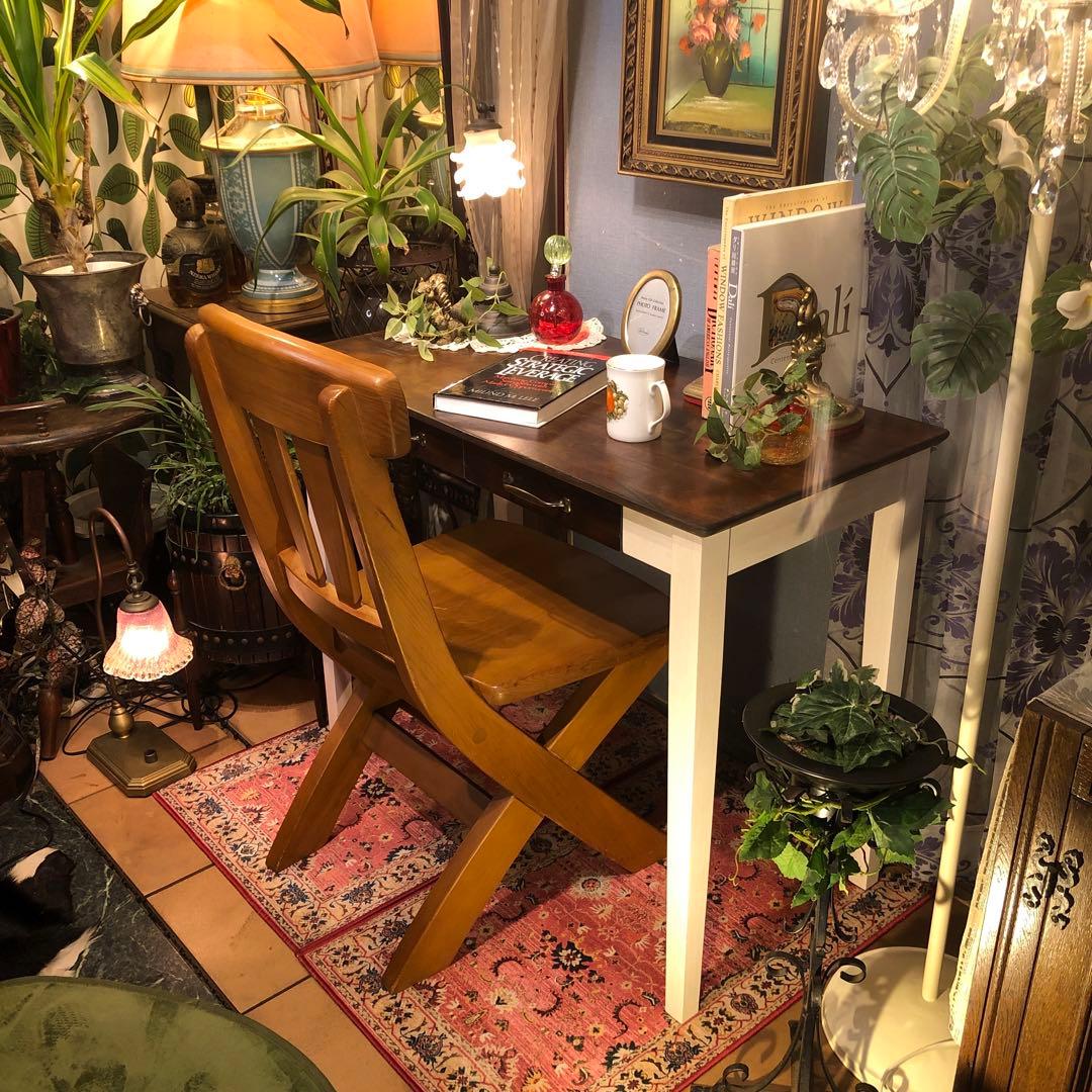 Sale シャビーシック　フレンチ　カントリーST コンパクトテーブル　机デスク