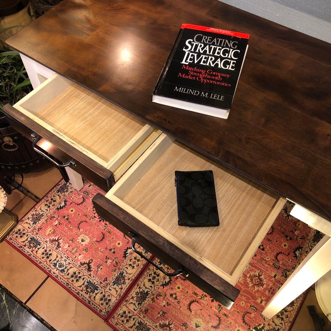 Sale シャビーシック　フレンチ　カントリーST コンパクトテーブル　机デスク