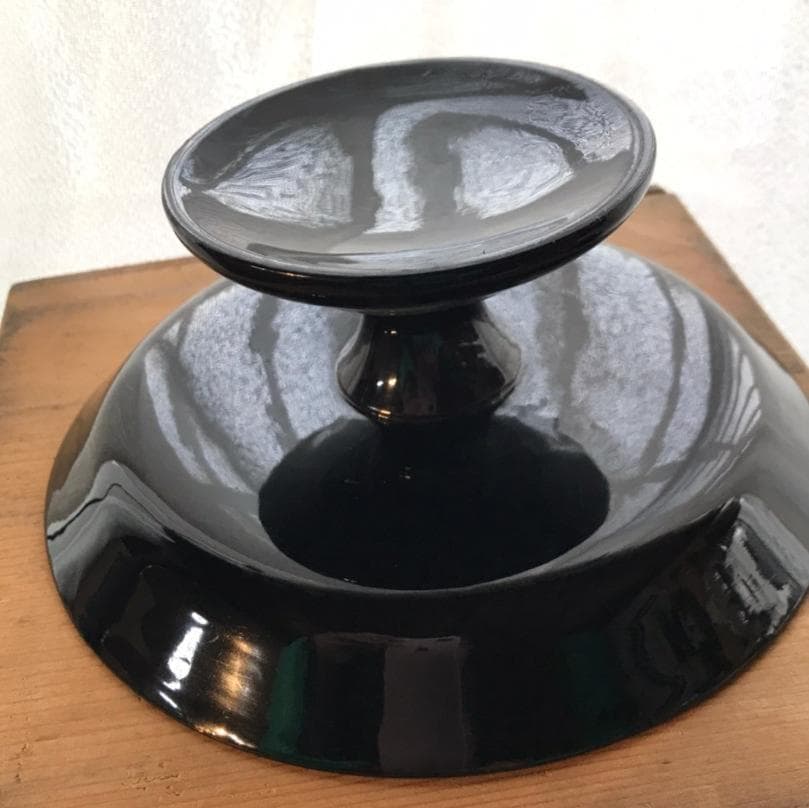 蒔絵　菓子器　一対　高足　共箱