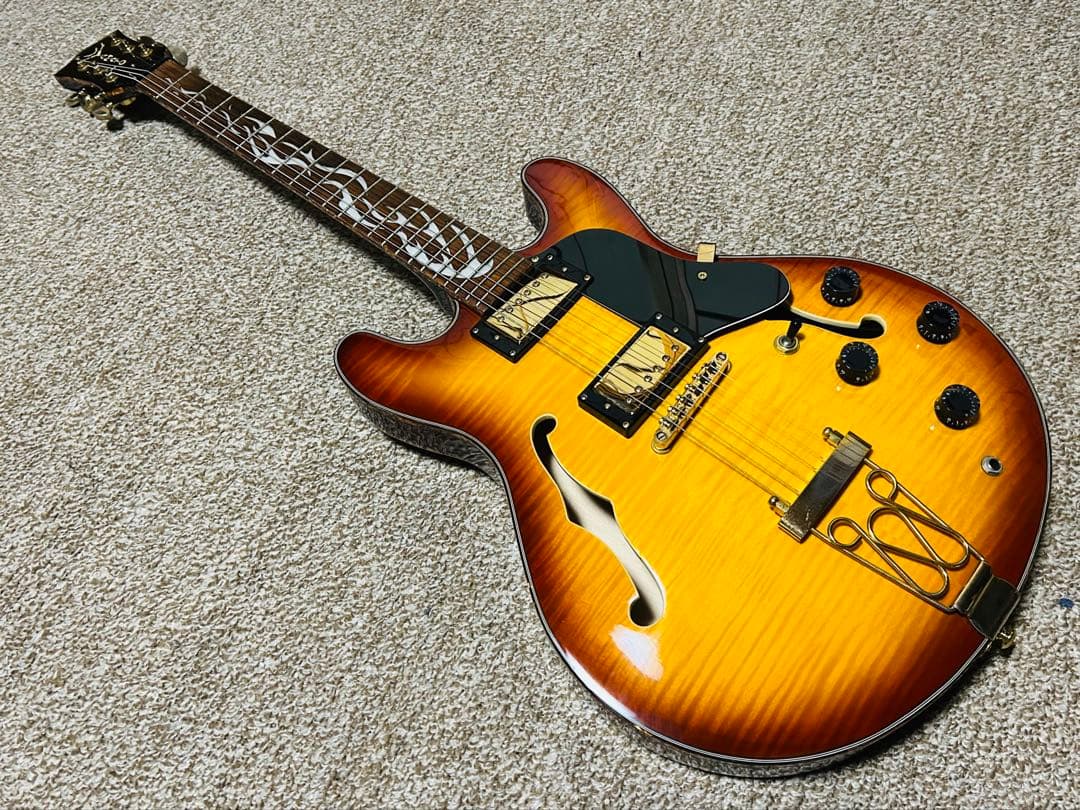 YAMATO セミアコースティックギター