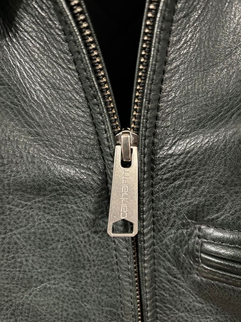 A.P.C. carhartt コラボ　デトロイトレザージャケット　XS