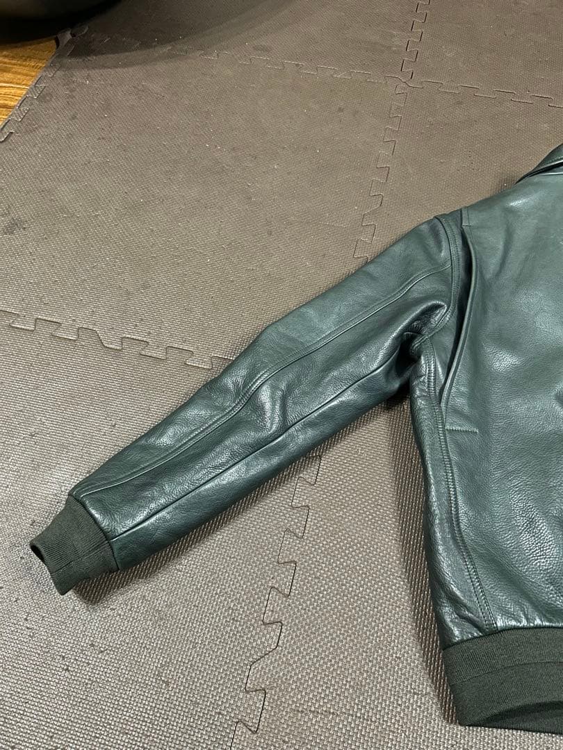 A.P.C. carhartt コラボ　デトロイトレザージャケット　XS