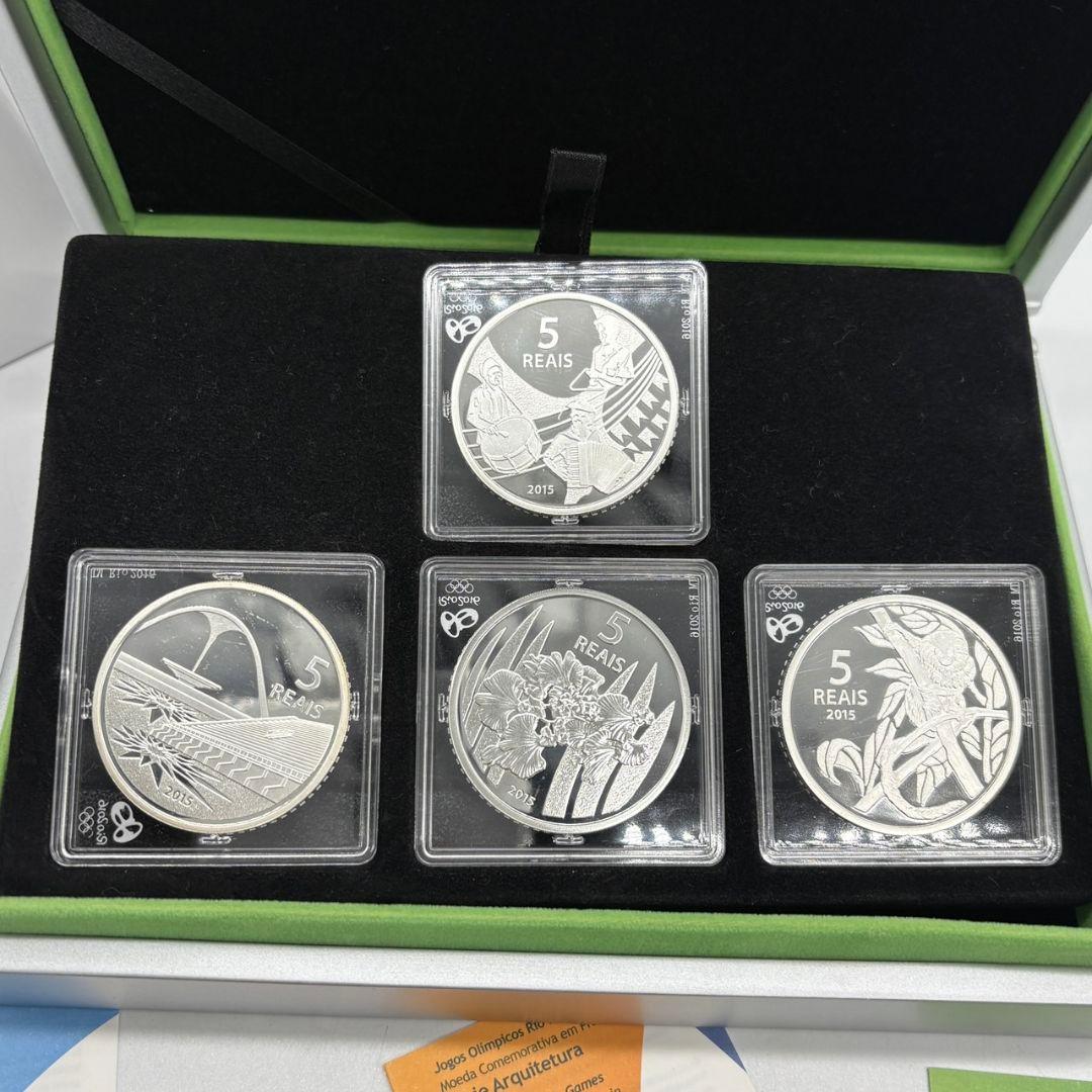 Rio Olympic 2016 銀貨 記念4種 リオ オリンピック