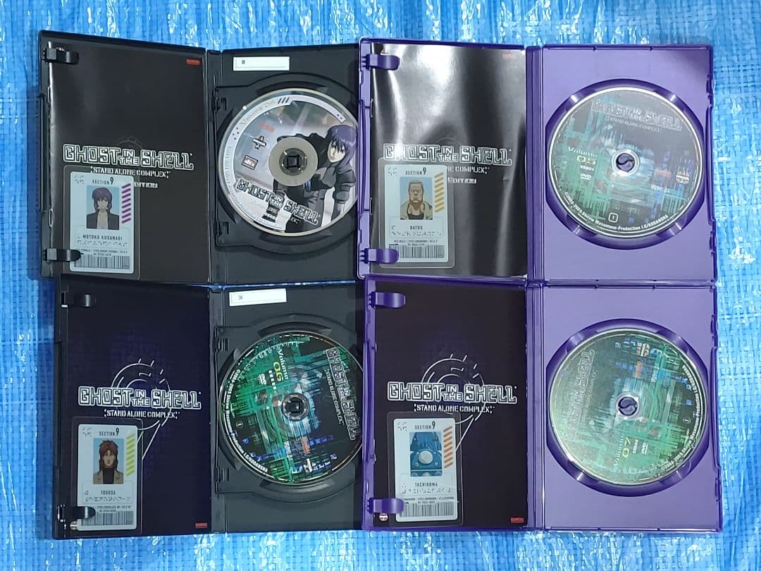攻殻機動隊 海外版 アニメ DVDセット ＋ Tシャツ