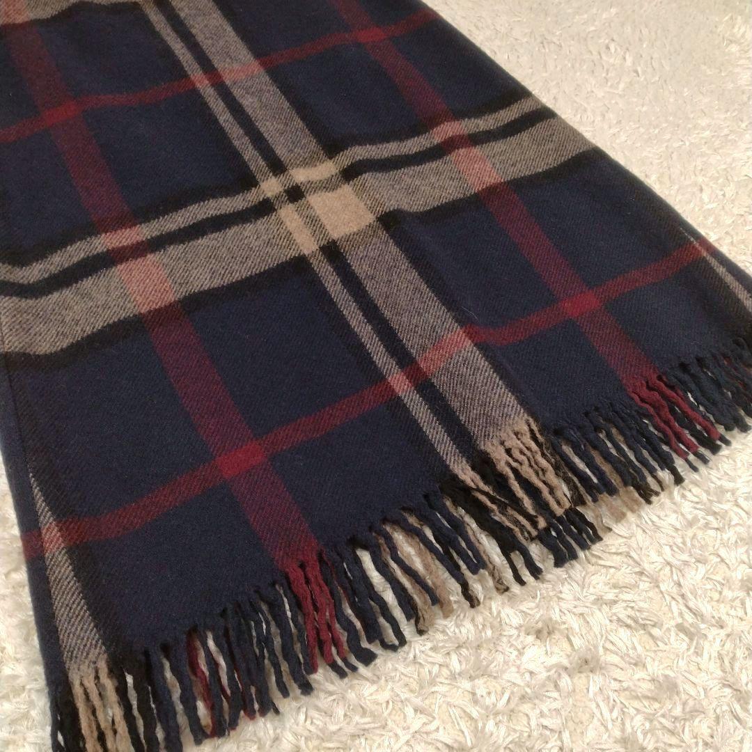 レディース☆エスマックスマーラ　ウールチェックスカート　ベルト付ブルガリア製40