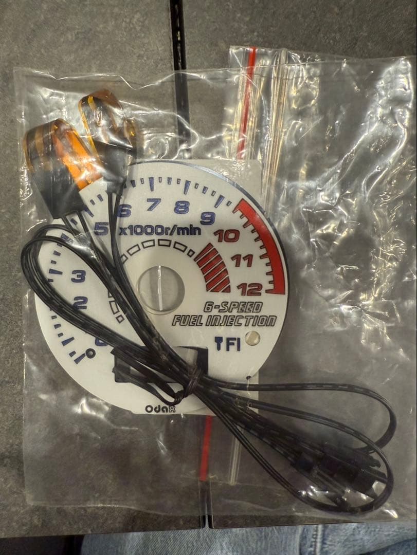 ODAX ELメーターパネル　Kawasaki zrx1200ダエグ