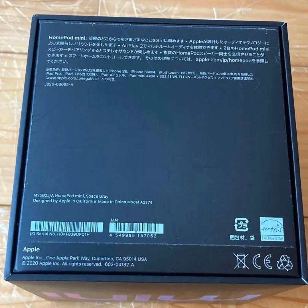 Apple Pod mini 動作品 スペースグレー