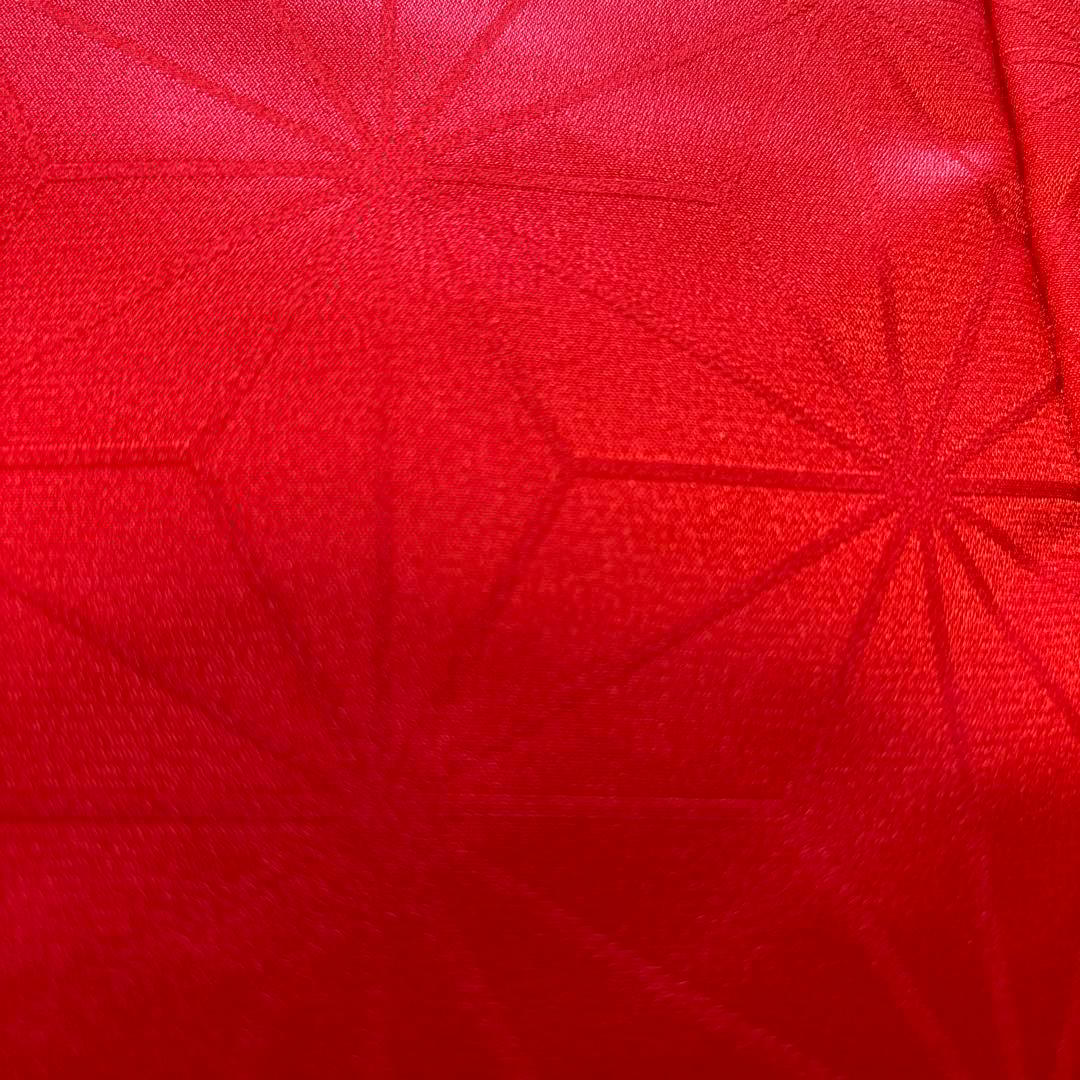 七五三　三歳　正絹総絞り着物 被布、草履セット