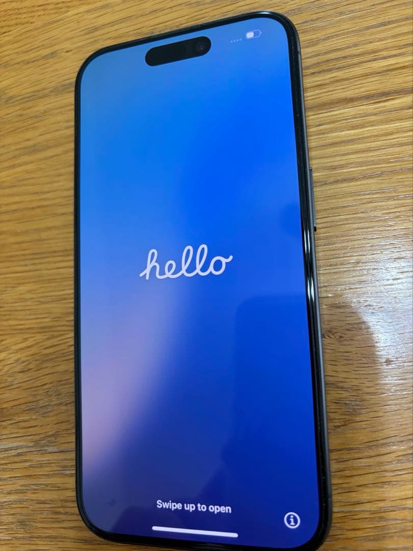 【美品】iPhone 15 Pro ブラックチタニウム 128GB