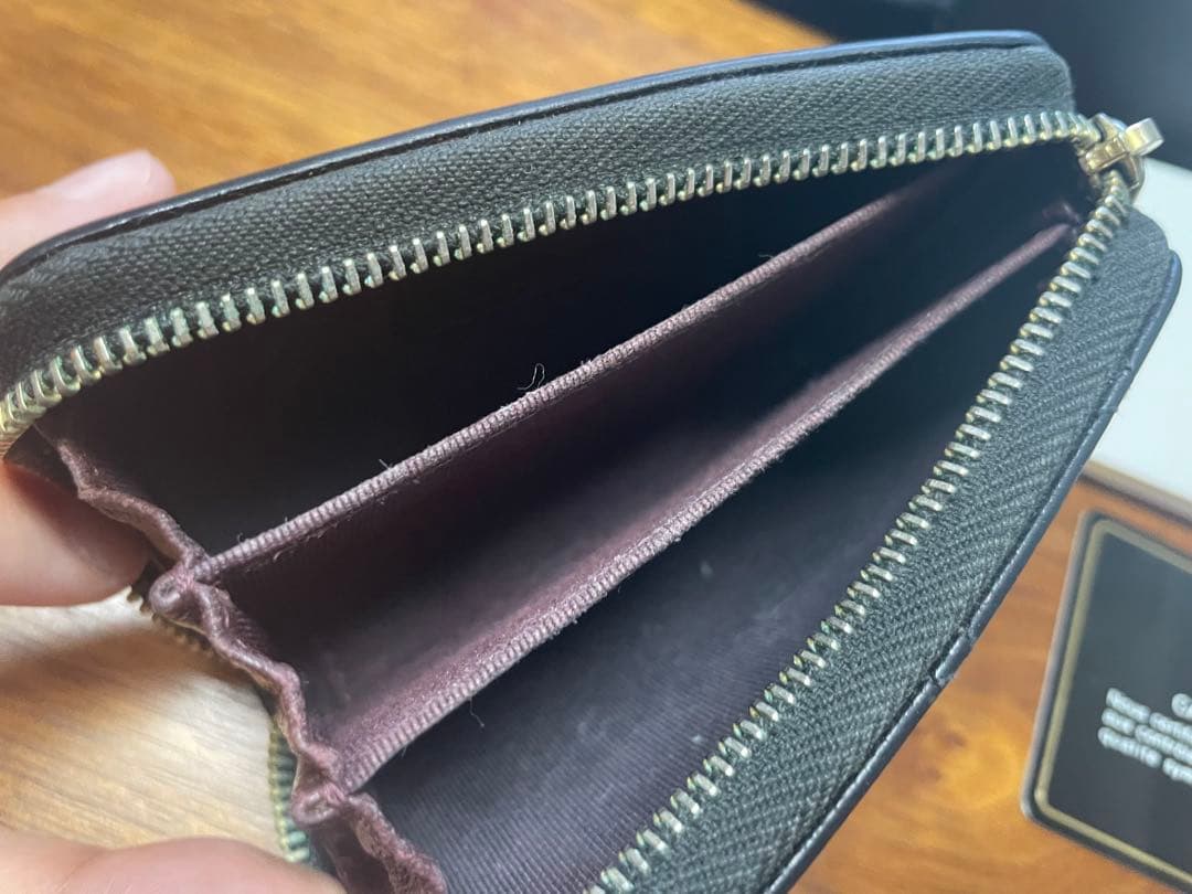 ジャンク シャネル 中古 ケース ミニ財布 キャビア