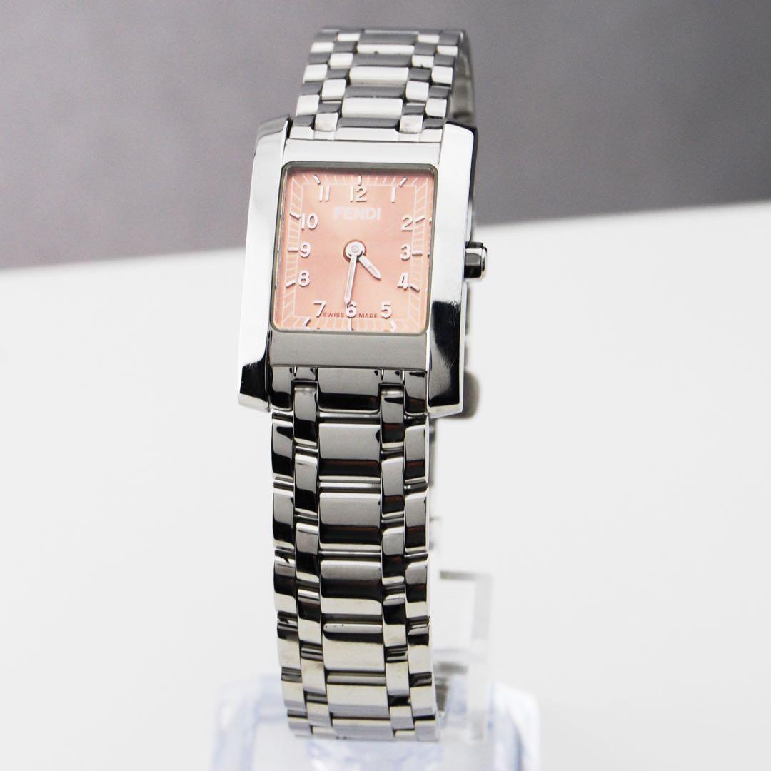 【美品】FENDI フェンディ 7000L 女性用 クオーツ腕時計 稼働品