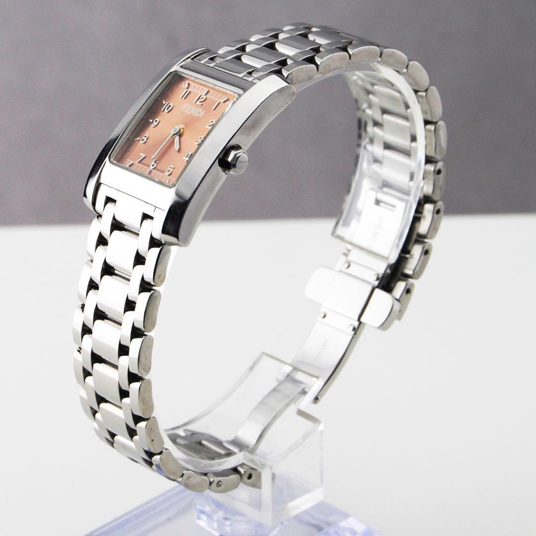 【美品】FENDI フェンディ 7000L 女性用 クオーツ腕時計 稼働品