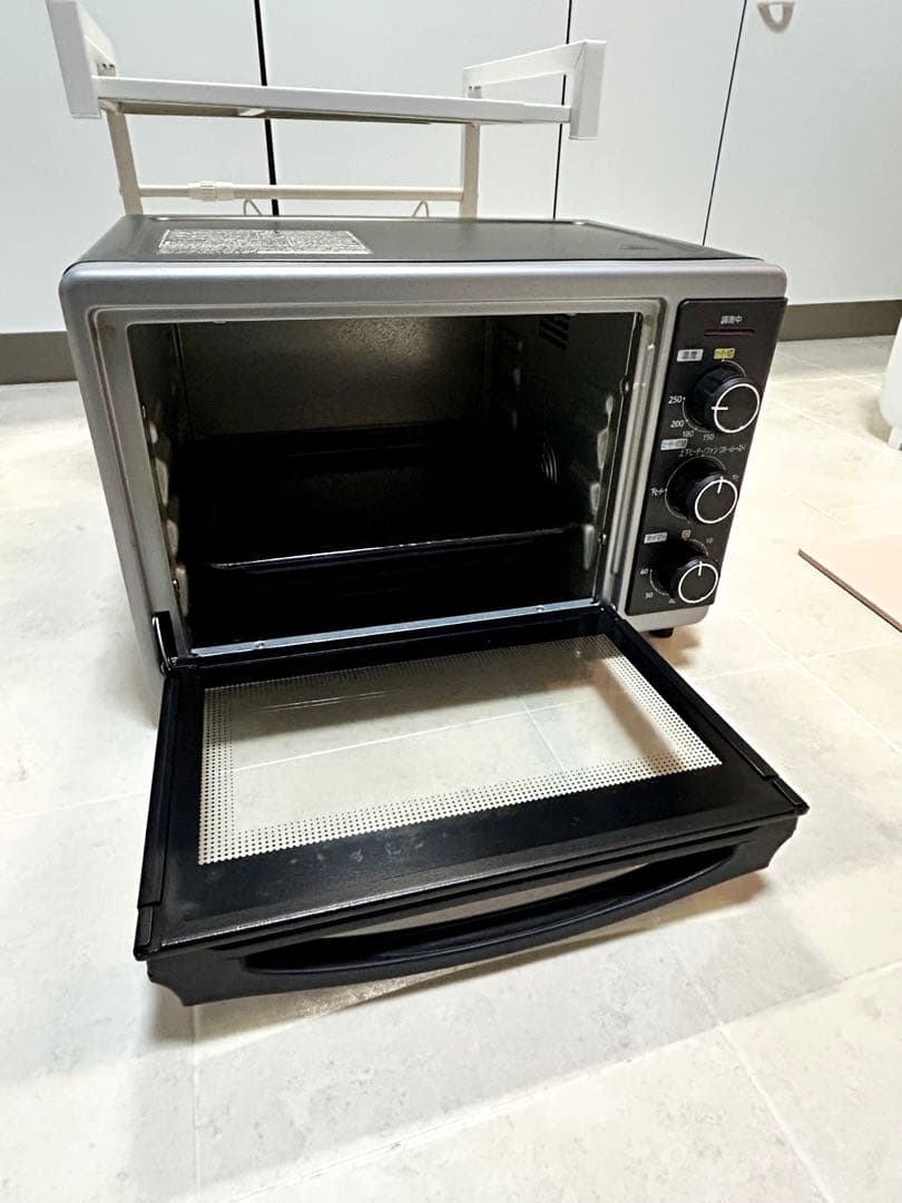IRIS OHYAMA コンベクションオーブン｜ピザストーン・レンジ上ラック付｜