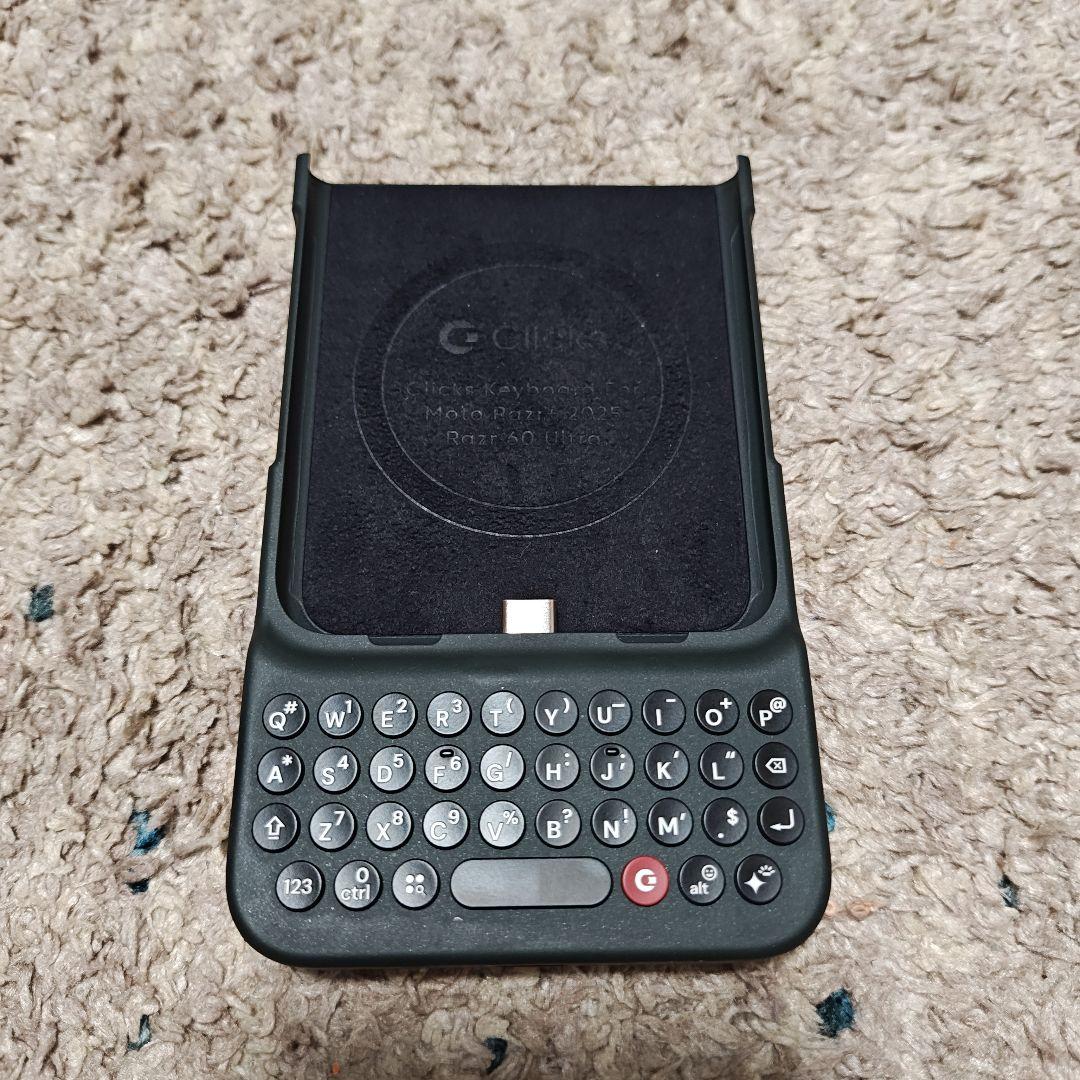 p*e様 Clicks Keyboard for Razr (2025) Ony
