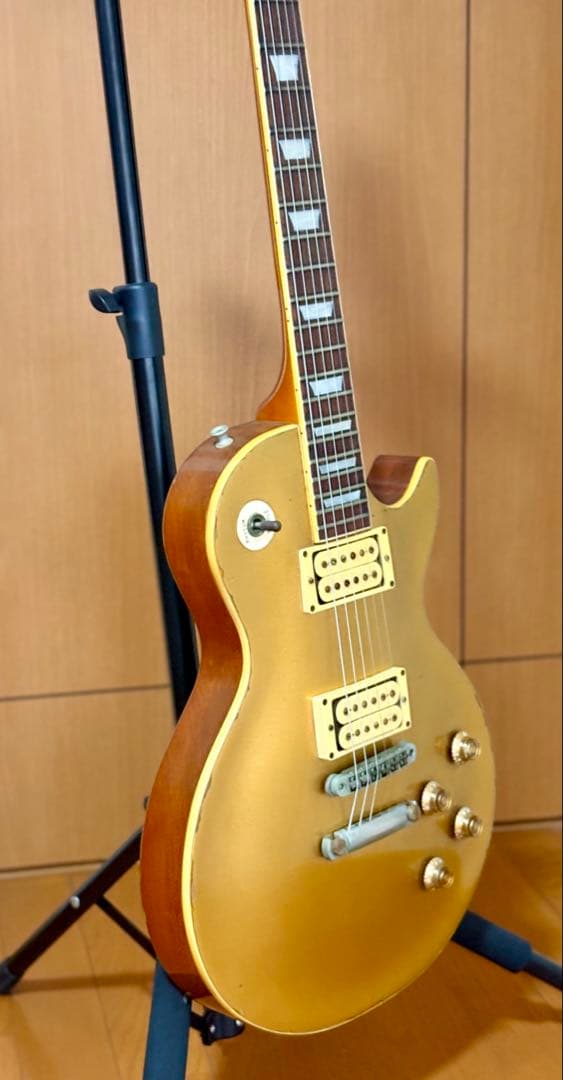 グレコ (ワンオーナー)79年式ＥＧ-700 ゴールドトップ 当時のバック付き