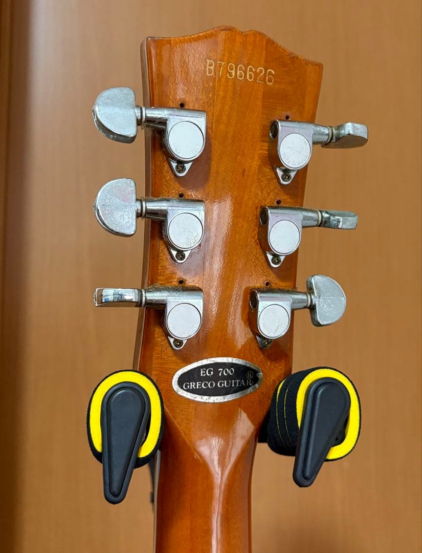 グレコ (ワンオーナー)79年式ＥＧ-700 ゴールドトップ 当時のバック付き