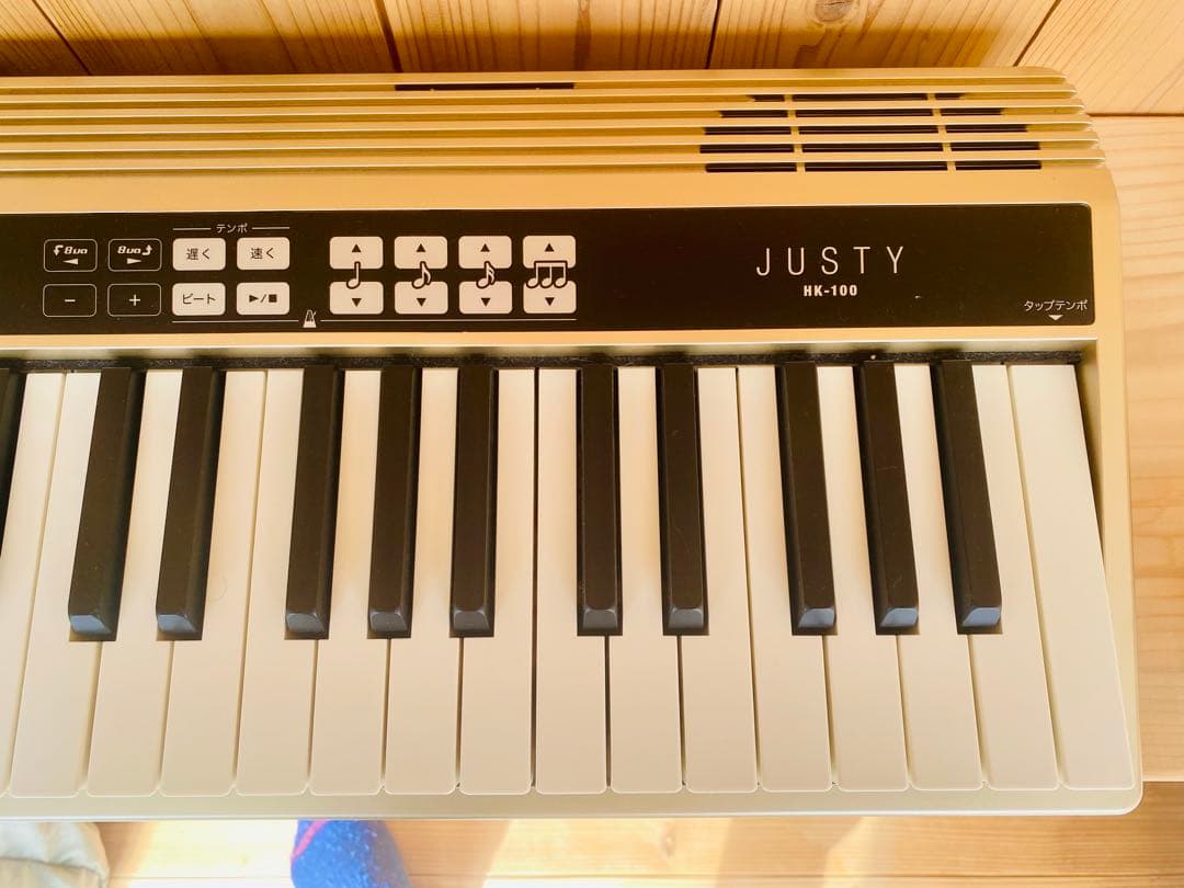美品 Roland JUSTY HK-100 ゴールド 61鍵