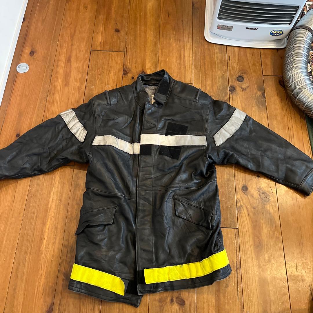ヴィンテージ　ファイヤーマンレザージャケット
