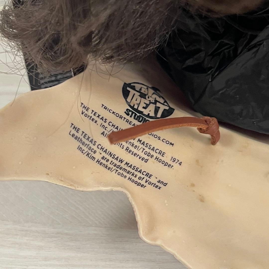 【新品未使用】悪魔のいけにえ マスク 仮面 被り物 ヘッド レザーフェイス