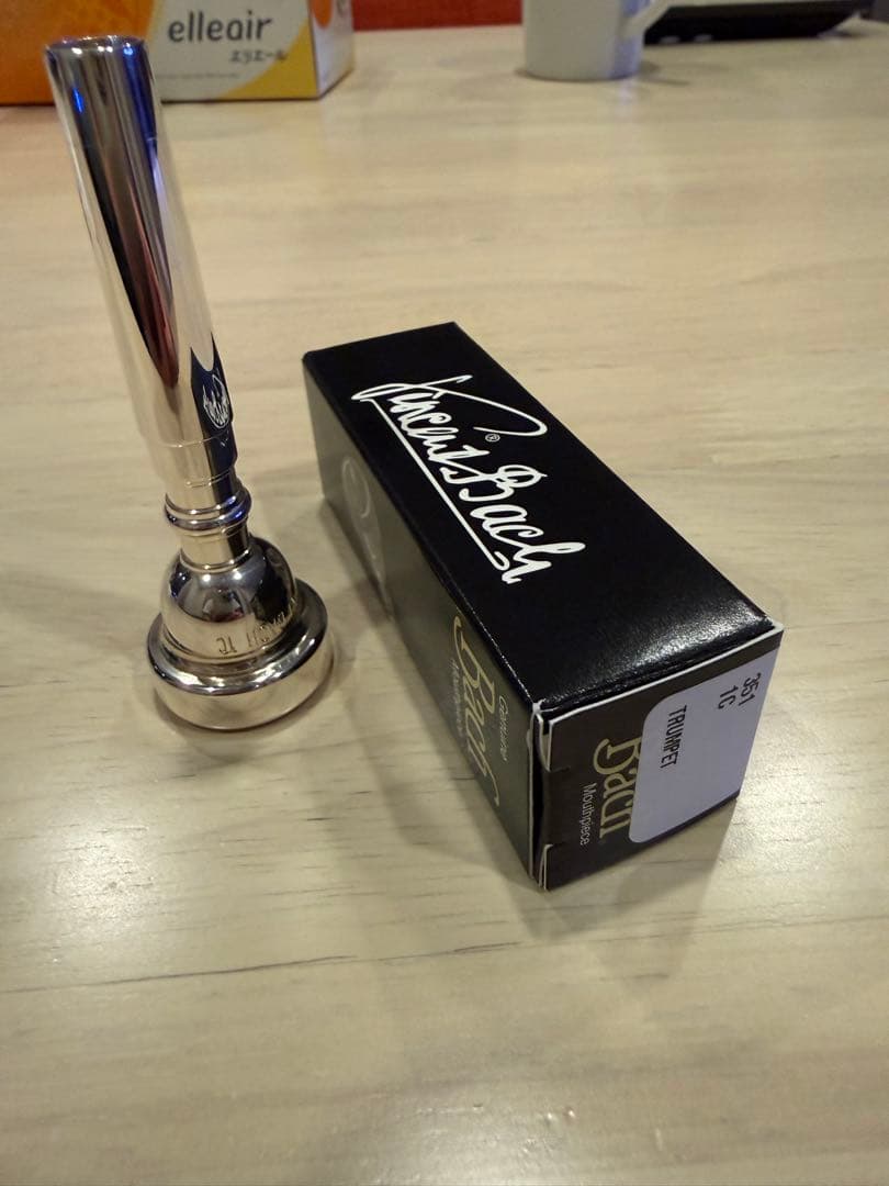 Bach トランペットマウスピース 1C