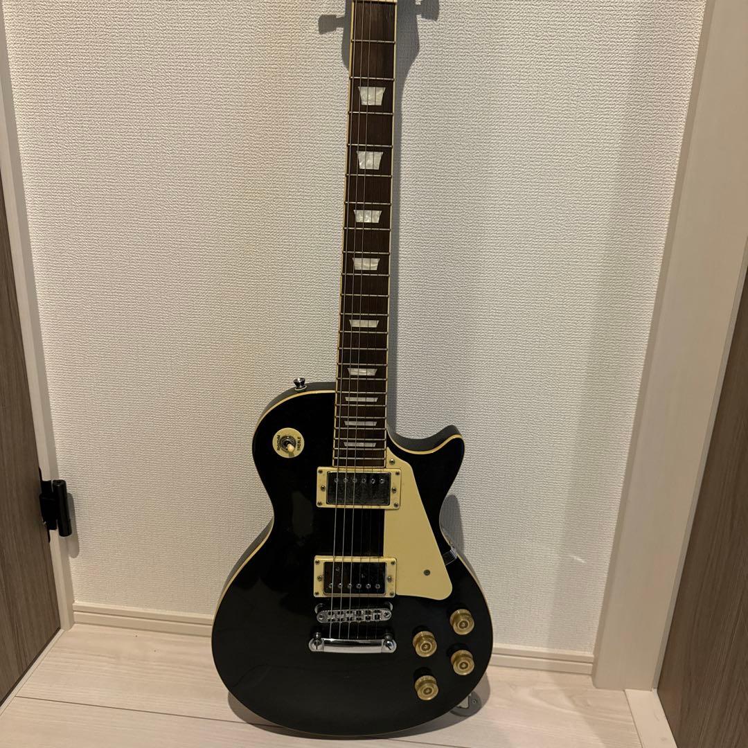 レスポールスタイル エレキギター 黒