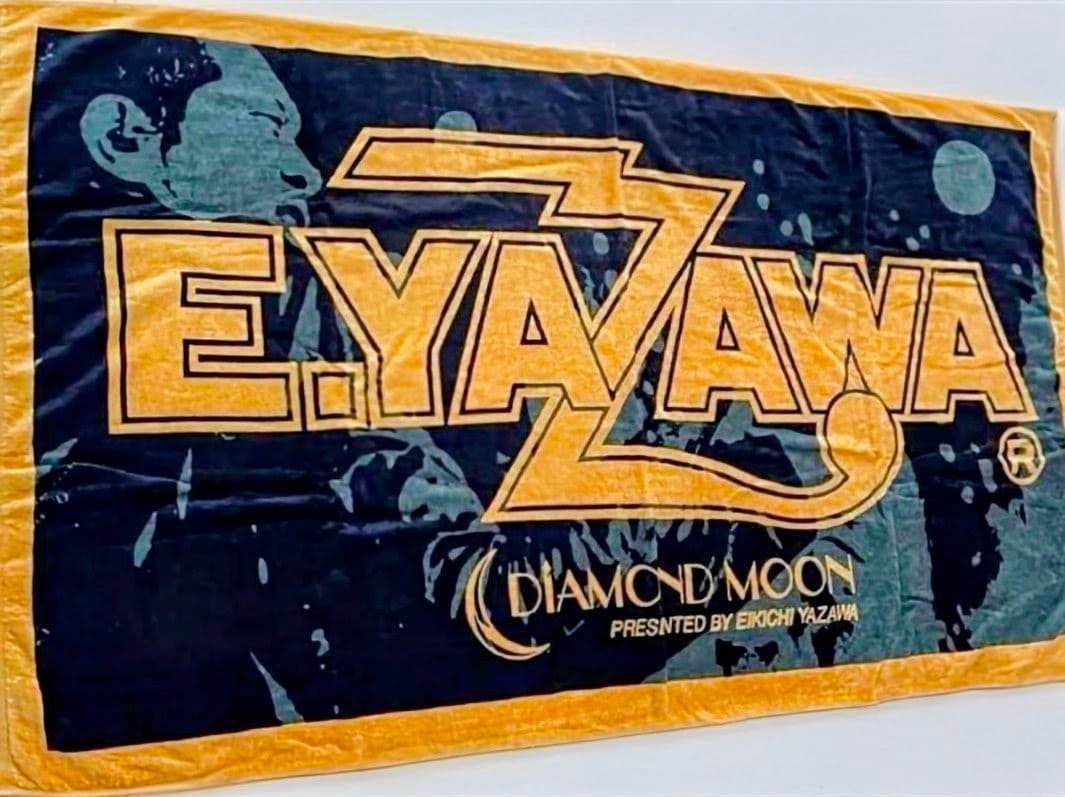 ★矢沢永吉★ゴールド＆ブラック★スペシャルビーチタオル