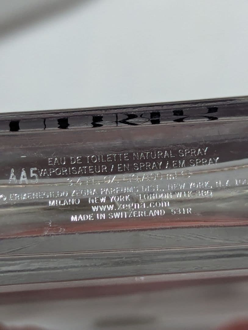 希少エルメネジルドゼニアウォモオードトワレ100ml