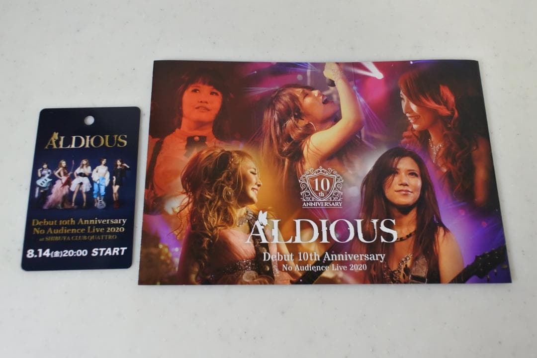 ミュージック ALDIOUS Debut 10th Anniversary DVD+CD