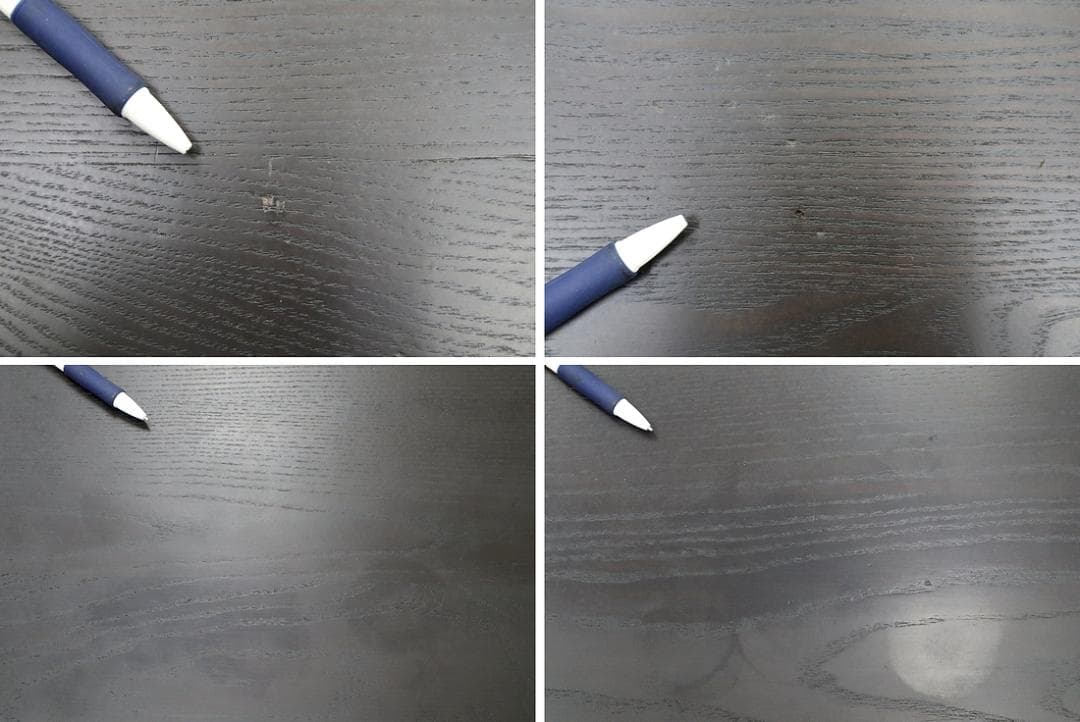 美品 TIME & STYLLE ダイニングテーブル 無垢材 旭川家具 6人用