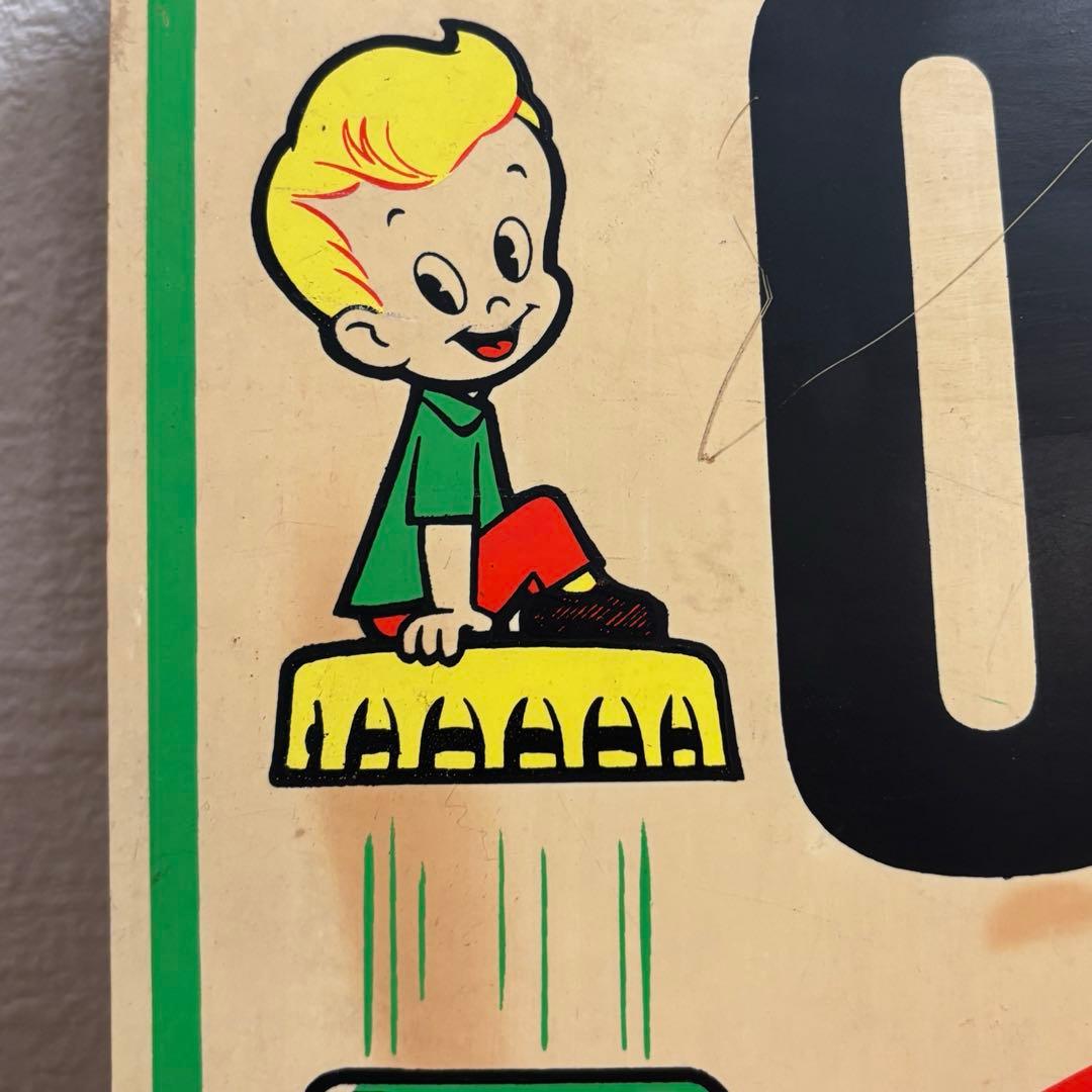 【Squirt スクワート】ヴィンテージ両面プラスチック製看板