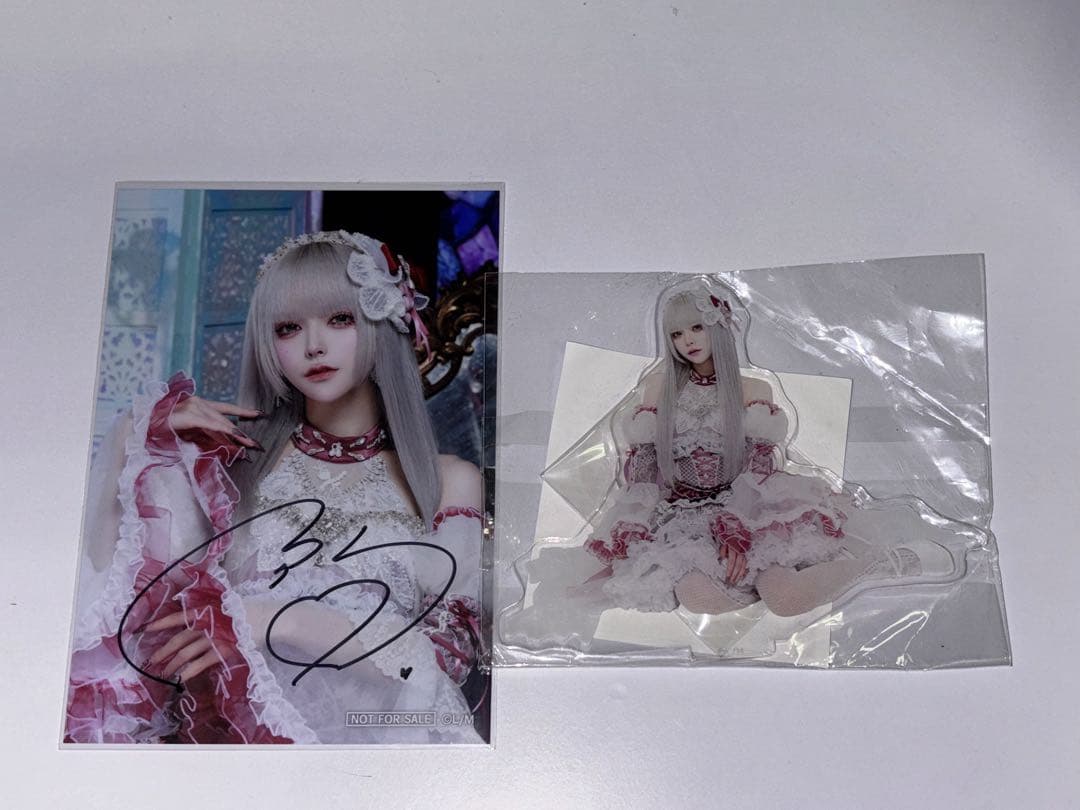 AVAM ONE-MAN LIVE ファンクラブVIP特典 月深乃絢 直筆サイン