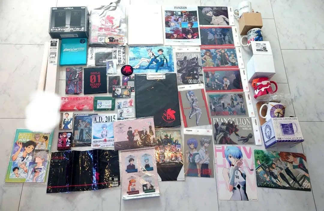 美品　まとめ売りエヴァンゲリオングッズ色々