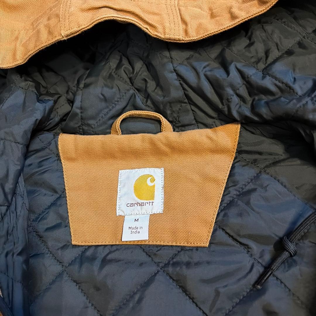 Carhartt フード付きブラウンジャケット M