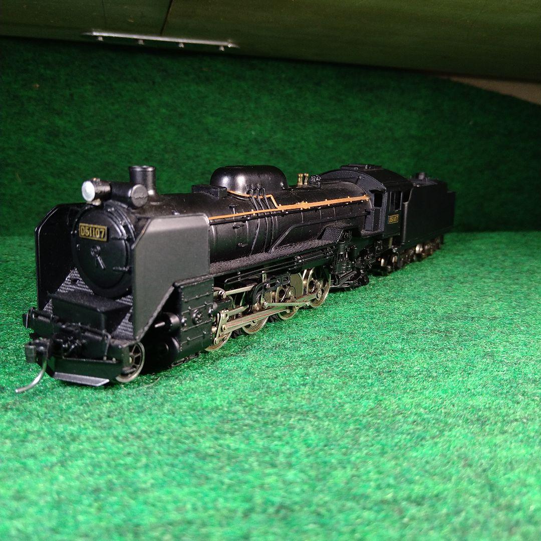 HOゲージ 　D51 金属アダチ完成品追加工