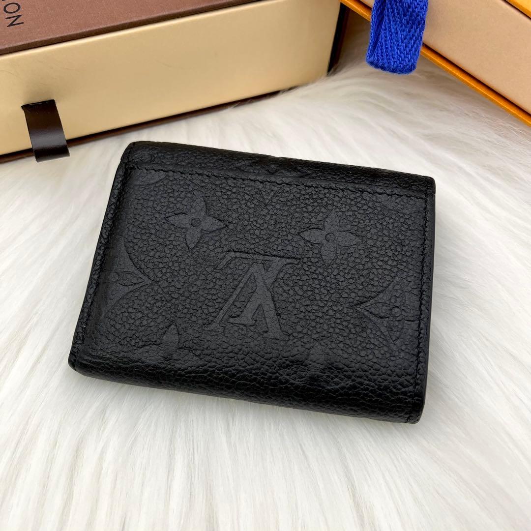 chrさん✨IC ルイヴィトン アンプラント ポルトフォイユ ゾエ ノワール 黒